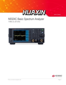 L'analyseur de spectre de base Keysight N9324C (BSA) offre des performances micro-ondes difficiles à égaler jusqu'à 20 GHz. Veuillez vous renseigner - Product Image 5