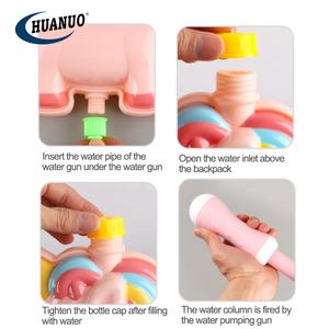 Cartoon Plastic Pistool Schattige Cartoon Speelgoed Kids Rugzak Waterpistool Te Koop - Product Image 6