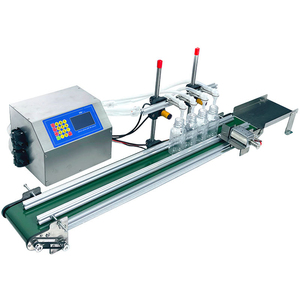 UPK-4H1200/3200/6500 tự động 4 đầu nước ép trái cây thiết yếu chai nhỏ Máy làm đầy chất lỏng băng tải máy Phụ - Product Image 1