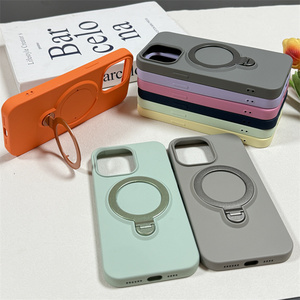 Funda Protectora para Teléfono con Anillo Giratorio de 360 Grados, Color Sólido, a la Moda, Resistente a Impactos, PC+TPU, para XM Poco F7 15T <span class=keywords><strong>Pro</strong></span> 15T RM <span class=keywords><strong>Note</strong></span> 15 - Product Image 2