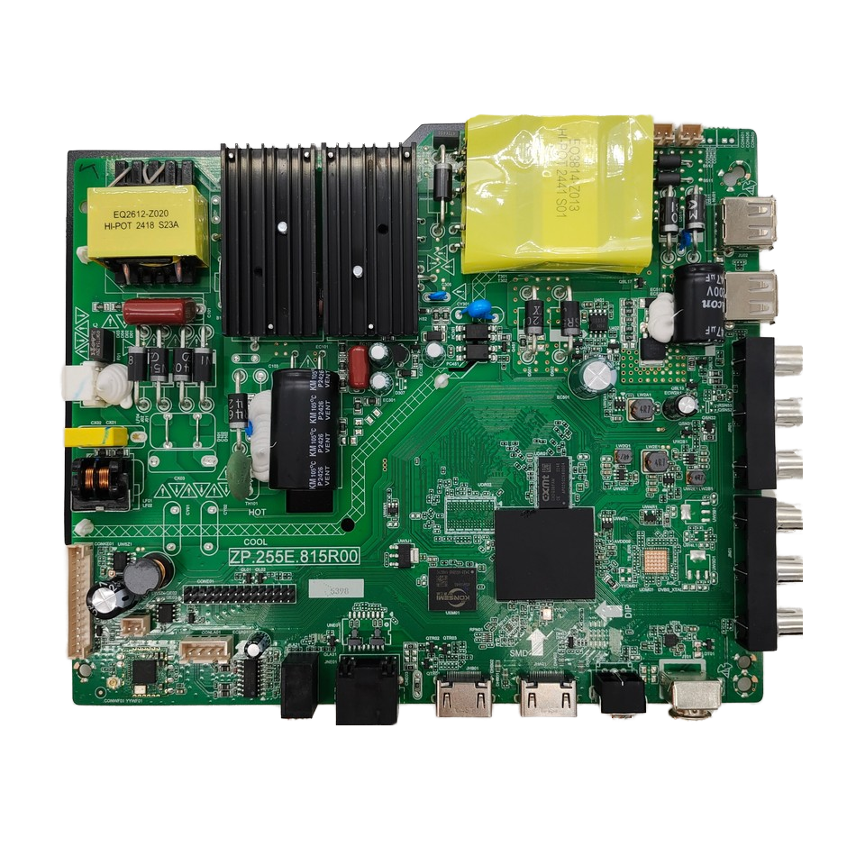 Smart LED TV Motherboard ZP.255E.815R00 - 78W Power & Android 14