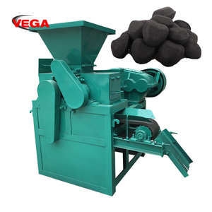 Ligne de production professionnelle de briquettes de charbon et de charbon de bois, machine à moteur modèle VEGA800, capacité de 500 kg/h, contrôle PLC + écran tactile - Product Image 1