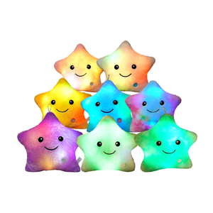 Ngày Valentine Phát Sáng Sao LED Ánh Sáng Đồ Chơi Sáng Tạo Sáng Tạo Bé Giường Gối Thú Nhồi Bông Sang Trọng Đệm Đầy PP Lưới - Product Image 1