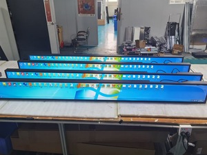 عرض واسع للغاية 19 24 37 43 48 88 بوصة 2 متر 2 متر شريط الروبوت عرض نصف العرض لسلسلة العلامات التجارية متجر - Product Image 2