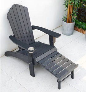 Chaise <span class=keywords><strong>de</strong></span> <span class=keywords><strong>jardin</strong></span> pliable moderne <span class=keywords><strong>haut</strong></span> <span class=keywords><strong>de</strong></span> <span class=keywords><strong>gamme</strong></span> simple avec porte-gobelet intégré – Mobilier d'extérieur confortable pour patio - Product Image 5