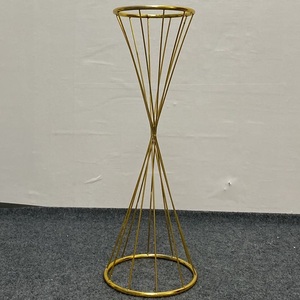 Qslht222 Bán Buôn Sự Kiện Trung Tâm Kim Loại Vàng Đứng Hoa Trung Tâm Đứng - Product Image 5