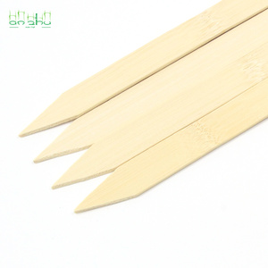 Tùy Chỉnh Nhà Máy Bán Hàng Trực Tiếp Dùng Một Lần Thịt Nướng Thịt Cừu Xiên Chỉ Gậy Tre Trái Cây Xiên Dày Gậy Phẳng - Product Image 2