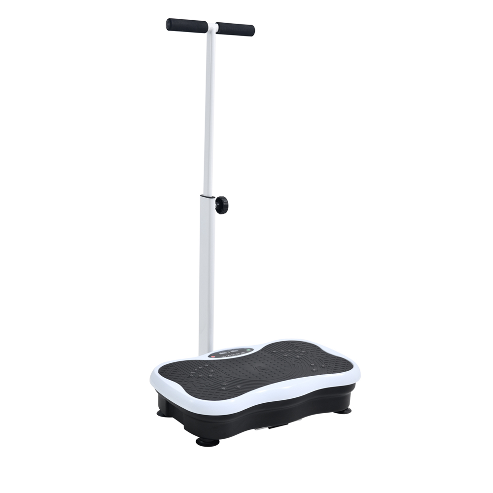 2023 ультратонкая вибрационная пластина для похудения всего тела, Вибрирующая фитнес-платформа для всего тела с ручкой