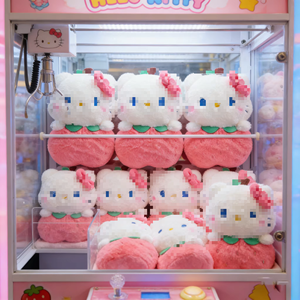 Máquina de Garra de Peluches de Hello Kitty para Juegos de Arcade, Venta al por Mayor - Product Image 1