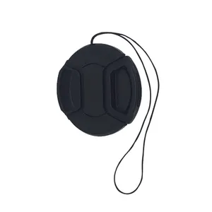 DSLR lens cover manufacturer customizes the best quality black center clip 82 mm 86 mm 95 mm 105 mm