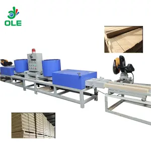 Machine de fabrication à chaud de bloc de palette en bois Machine automatique de presse de bloc de palette de sciure de bois