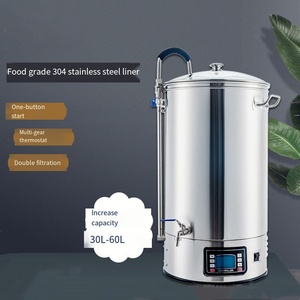 Máquina de Cerveza Artesanal, Equipo de Elaboración Casera Todo en Uno, Cubeta Pequeña para Hervir, Sacarificar y Fermentar - Product Image 5
