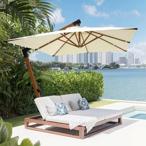 Best Price <b>Large</b> Outdoor Commercial Aluminum Windproof Durable Folding Arm Retractable Patio <b>Umbrella</b> for Hotels Restaurants - Product Image 2