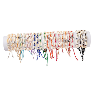 Set di Braccialetti con Conchiglie Acero, 24 Pezzi, Colorati, Stile Bohémien, Unisex, Regalo, Gioielli alla Moda - Product Image 2