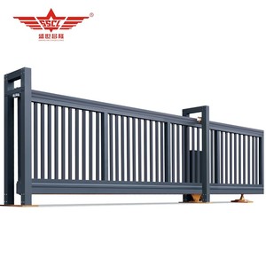 Shengshichanglong Modern Automatic Aluminium Industrial Cantilever Sliding <b>Gate</b> for Villa Gardens Hospital - Product Image 1