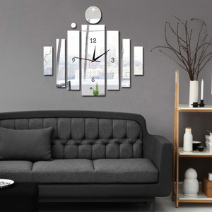 Home Living Room <strong>Wall</strong> Sticker Watch Creative Decorative Crystal Stereo Acrylic <strong>Wall</strong> <strong>Clock</strong> - Product Image 5