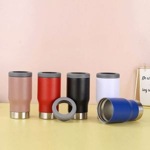 Gobelet isotherme en acier inoxydable 304 de 14 oz à double paroi avec ouvre-bouteille, pour utilisation en extérieur et en voiture, pour bière glacée - Product Image 2