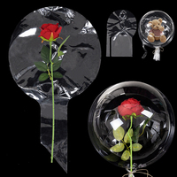 Ballons en latex transparents Bobo, gonflables à l'air ou à l'hélium, pour décoration de fête de naissance, mariage, anniversaire