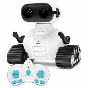 Robot Toy, Remote Control Robot Toy with Music and LED Eyes, Singing, Dancing, Rechargeable Remote Control Robot