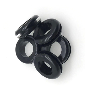 Wholesale Multiple Specifications Silicone Grommet Cable Grommet Protective Cable Black Silicone Grommet - Product Image 3
