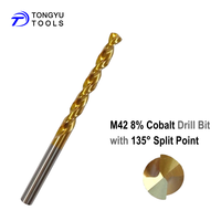 Foret M35 HSS-E Co5% Cobalt et foret M42 HSS Co8% extra-résistant pour l'acier inoxydable, l'acier trempé et les métaux durs