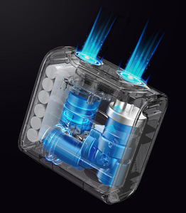 Pompe à <span class=keywords><strong>air</strong></span> électrique pour <span class=keywords><strong>SUP</strong></span> gonflable, haute pression 22 PSI, système de refroidissement actif, gonflage en deux étapes, arrêt automatique - Product Image 2