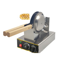 Machine à Gaufres Bulle Rotative Commerciale en Gros pour Usine, Crêpière Électrique Antiadhésive pour Cônes et Gaufres aux Œufs