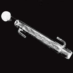 Bán buôn trực tiếp từ nhà máy thiết bị thí nghiệm thủy tinh thạch anh Ống ngưng tụ thủy tinh thạch anh - Product Image 3