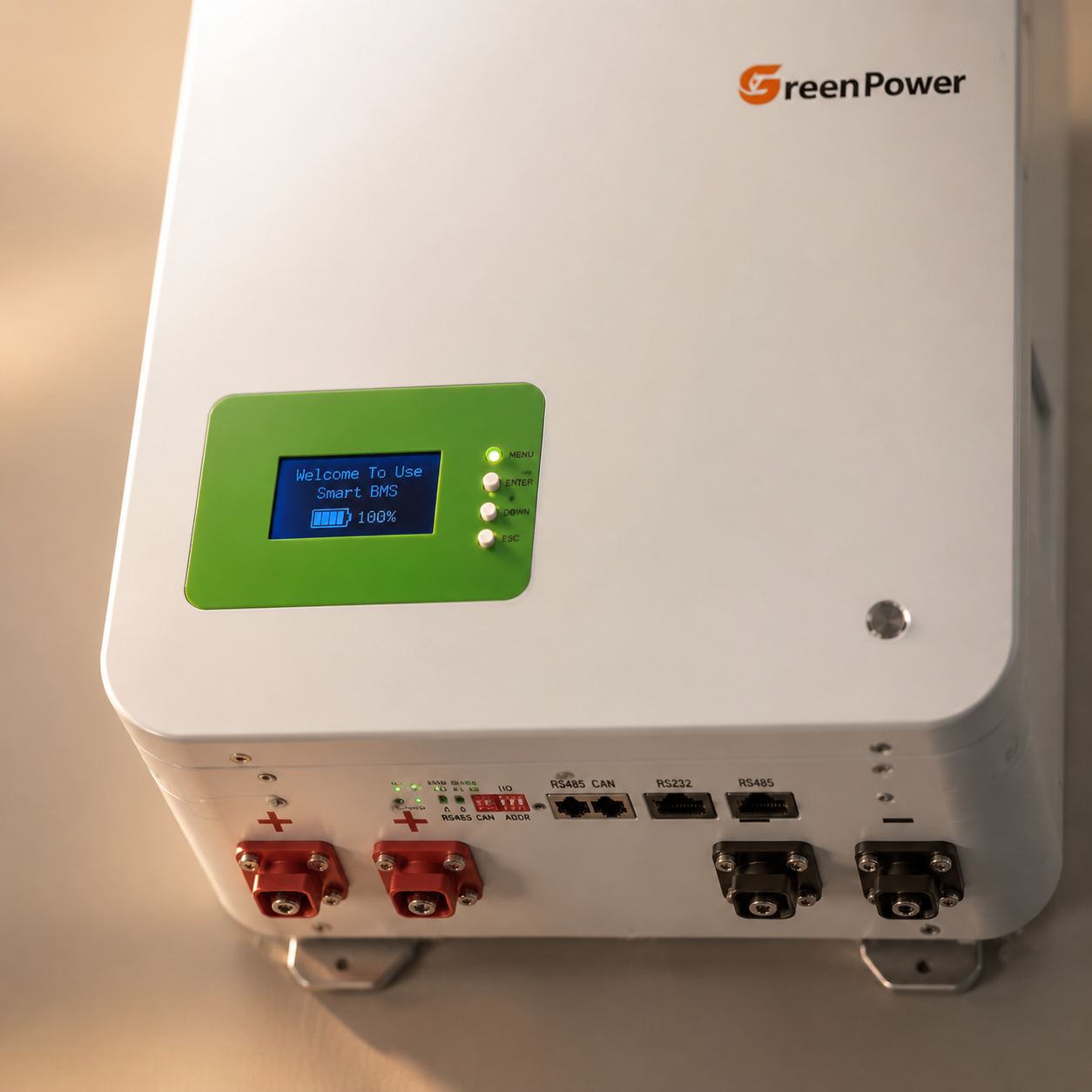Wall-mounted 10kWh 51.2V 200Ah LiFePO4 Battery Powerwall for Residential Solar System Off-Grid Backup Power with CE RoHS · image 3