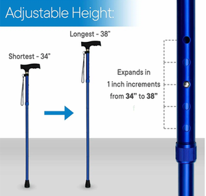 Randonnée En Plein Air Escalade En Alliage D'aluminium Télescopique 4 Sections Trekking Pole Alpenstock Bâton De <span class=keywords><strong>Marche</strong></span> - Product Image 4