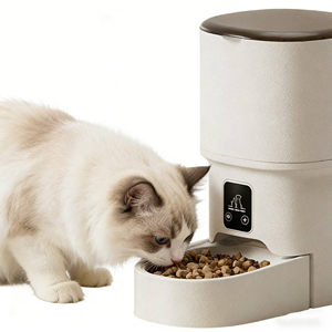 OEM Wholesale Automatic Pet Feeder Distributeur Automatique Dual Power Low Noise Dustproof Household <b>Cat</b> Dog Supplies - Product Image 1