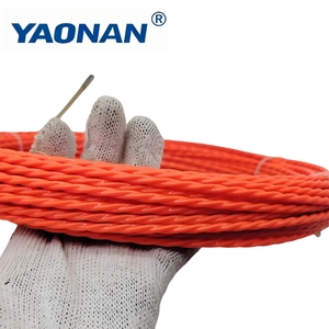 Fil de guidage en nylon haute visibilité 4mm*30m, accessoire auxiliaire haute résistance pour le passage et le tirage de câbles électriques dans les conduites - Product Image 3