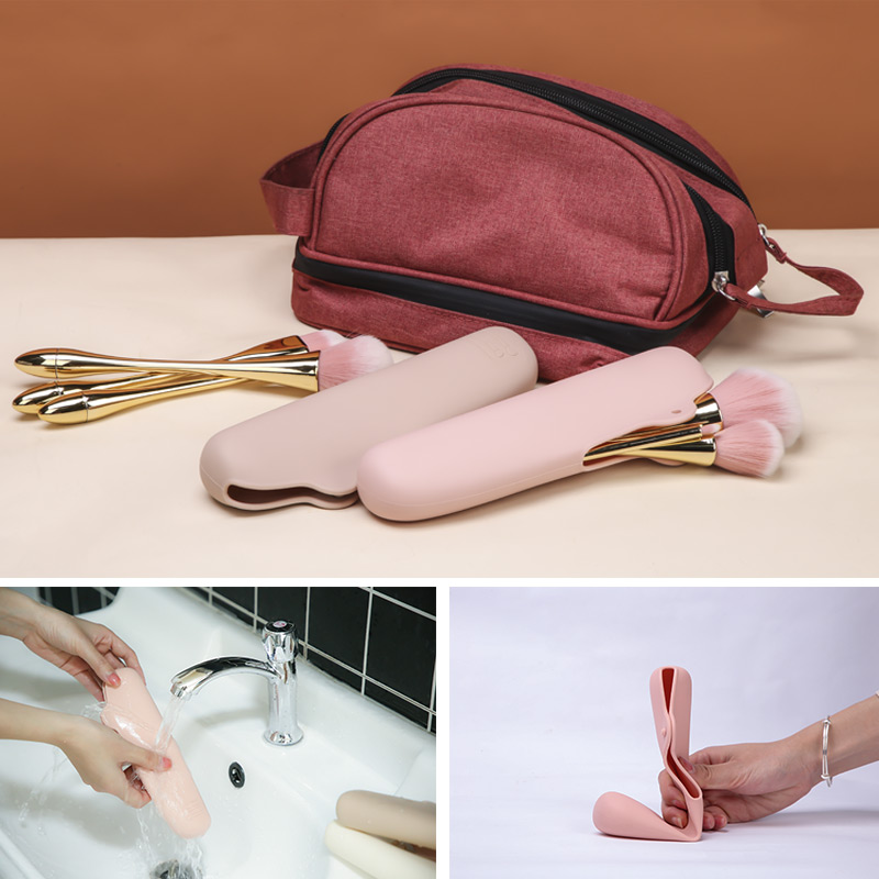makeup brush holders
