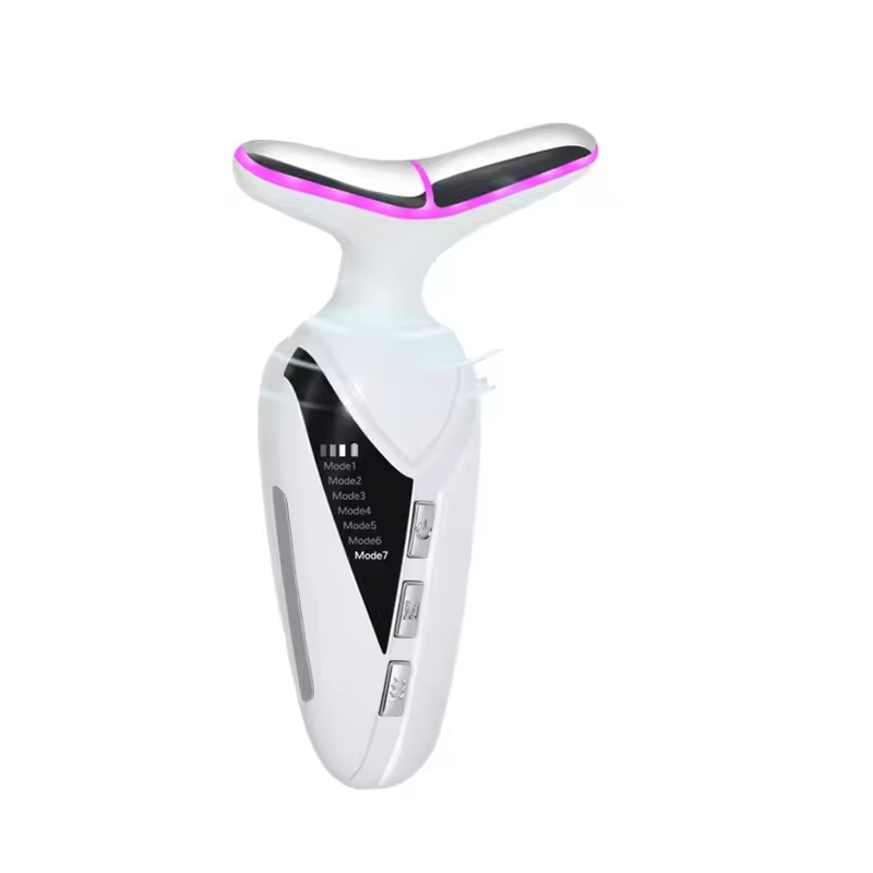 Masajeador Facial y de Cuello Blanco