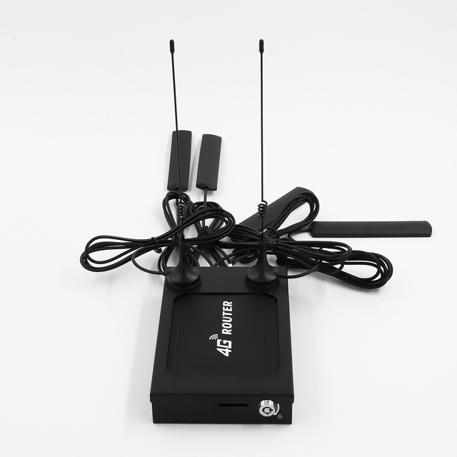 Industrial Dual Band 4G LTE WiFi Router MT7620A 7612E 1200Mbps for Vehicle/Bus/Car with SIM Card Slot and VPN Function