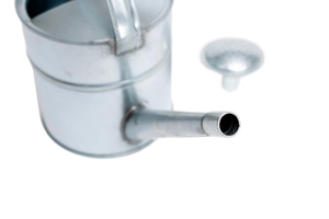 Lata de agua 2L Regadera de metal Suministros galvanizados Herramientas para plantas de jardinería de interior al aire libre con mango y pico - Product Image 5