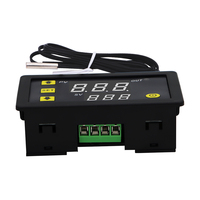 W3230 DC 12V 24V 110V-220V AC Digital Temperature Controller LED Display Thermostat with Heating/Cooling Control Instrument
