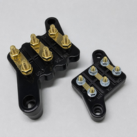 Bloc de connexion moteur TBYT002 48x36 avec vis M4, bornier de moteur électrique pour commande de machine électrique triphasée