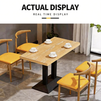 Chaise de restaurant commerciale en bois, style moderne minimaliste et contemporain, pour cantines, cafés, salons de thé et pâtisseries