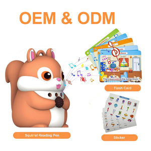 Juguete Educativo, Bolígrafo Parlante, Máquina de Lectura en Inglés, Bolígrafo Inteligente Squirre, Máquina de Aprendizaje con Tarjetas Flash, Lector de Etiquetas - Product Image 1