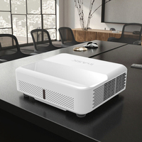 Projecteur laser 3LCD 4K haute luminosité pour les entreprises et l'éducation, mise au point manuelle 4K, 5000-5500 lumens YNU500