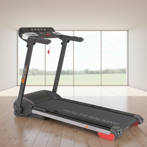 Tapis de course électrique pliable 2.0HP avec écran LED, plateau ABS, plage de vitesse 1.0-16km/h, inclinaison standard pour l'exercice cardiovasculaire à domicile - Product Image 4