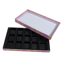 Handgefertigte Karton-Magnetbox für Schokolade mit Blisterprägung, CMYK 4-Farben-Druck, Glanz-/Mattlaminierung, Anpassbares Design