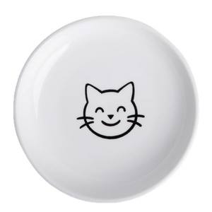 <b>Ceramic</b> Cat Bowl With Non Slip Mat Pet Food And Water Dish For Cats Rounded Shape Cl Mw0015 - Product Image 5