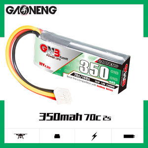 GNB GAONENG 2S 350mAh HV 7,6V 70C PH2.0 3PIN LiPo-Akku für RC-Auto 1:28 1/28 4WD Drift Onload Offload K969 K989 Wltoys Brushed - Product Image 2