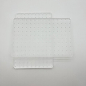 Lámina Adhesiva de Policarbonato PC Mecanizada por CNC Personalizada para Posicionamiento en Producción de Impresión UV, Ensamblaje y Moldeo de Plástico - Product Image 3