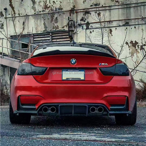 Kit de carrocería de esquinas de parachoques trasero de fibra de carbono F80 F82 para <span class=keywords><strong>BMW</strong></span> <span class=keywords><strong>M3</strong></span> M4 2014 2016 <span class=keywords><strong>2017</strong></span> 2018 Protector de esquina divisor lateral trasero - Product Image 6