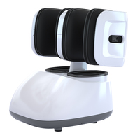 Masseur électrique chauffant pour pieds et mollets, machine de massage Shiatsu par pétrissage avec télécommande pour soulager la fatigue des pieds, des jambes, des genoux, de la taille et du corps