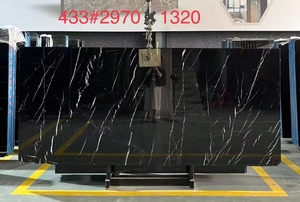 Slab Marmer Hitam Termurah, Marmer Vanity, Marmer Nero <span class=keywords><strong>Marquina</strong></span> - Product Image 5