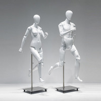 Mannequin de présentation de vêtements FBF/FBH, mannequin de corps entier masculin et féminin, mobile et artificiel
